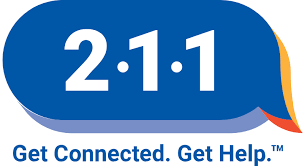 Vermont 211 Logo - Get Connected. Get Help.